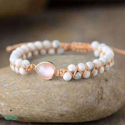Pulsera de la Suerte en Piedra Natural – Atracción de Energía Positiva