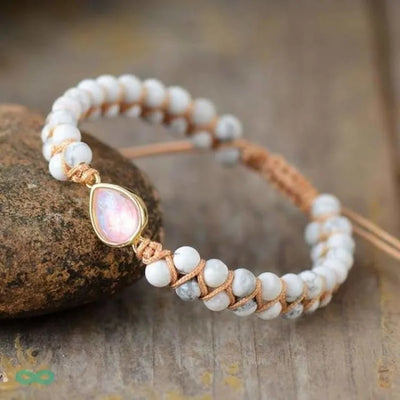 Pulsera de la Suerte en Piedra Natural – Atracción de Energía Positiva