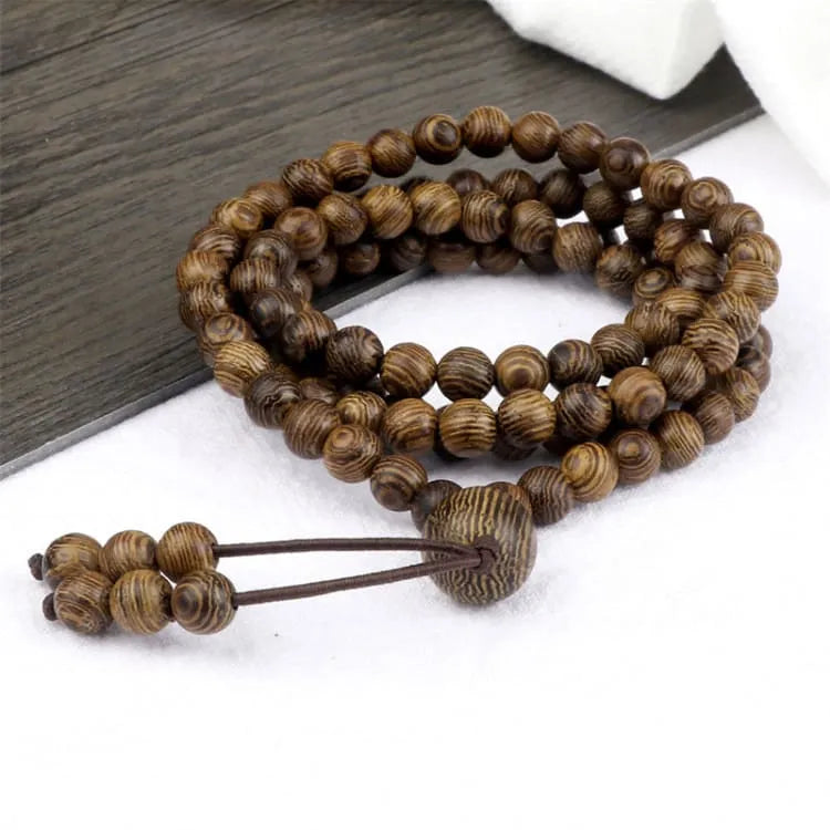 Pulsera de madera multicapas