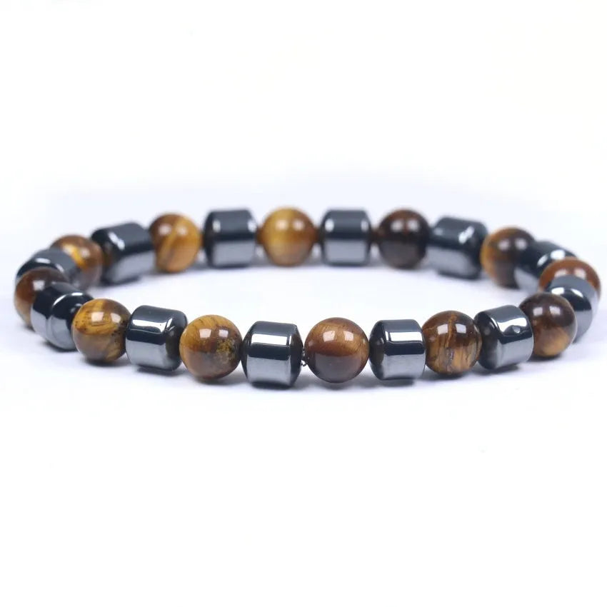 Pulsera de ojo de tigre con energía curativa