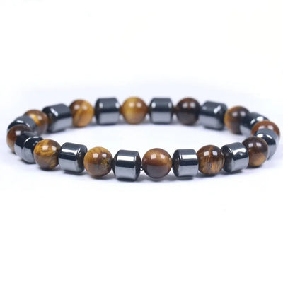 Pulsera de ojo de tigre con energía curativa