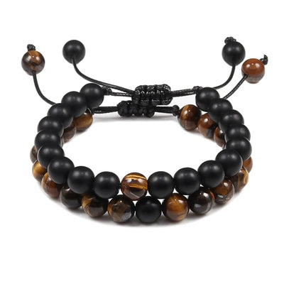 Pulsera de ojo de tigre para hombre