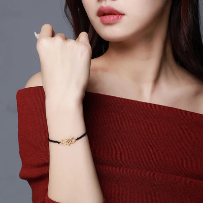 Pulsera de pareja con símbolo de infinito
