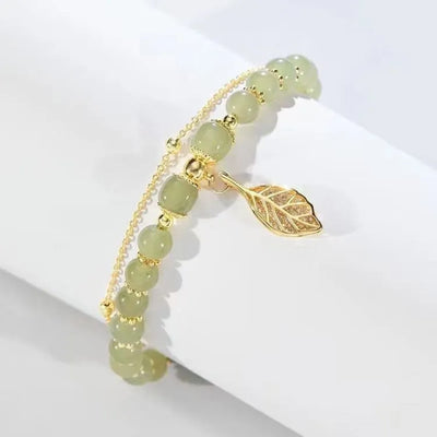 Pulsera de piedras naturales estilo Jade de Hetian