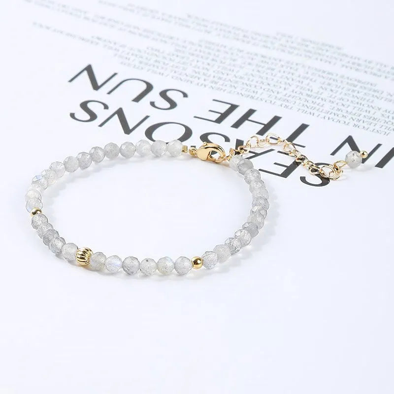 Pulsera de piedras pequeñas naturales