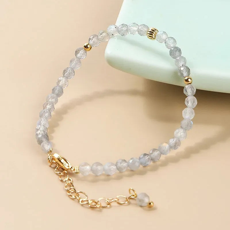 Pulsera de piedras pequeñas naturales