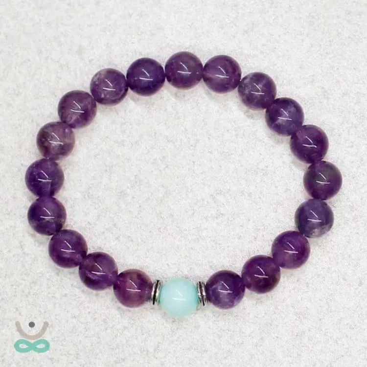 Pulsera de pureza de la amatista