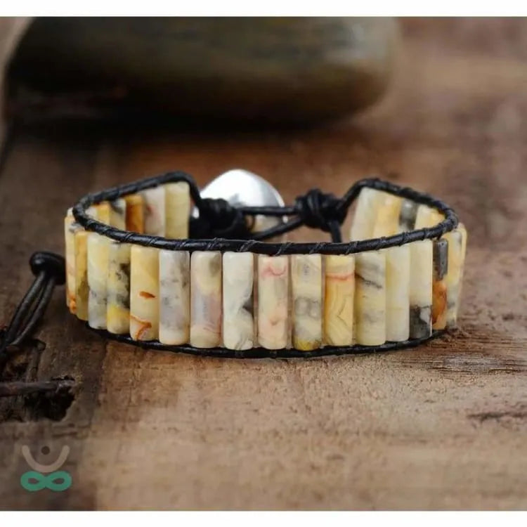 Pulsera de regulación de piedra lunar