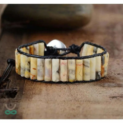 Pulsera de regulación de piedra lunar