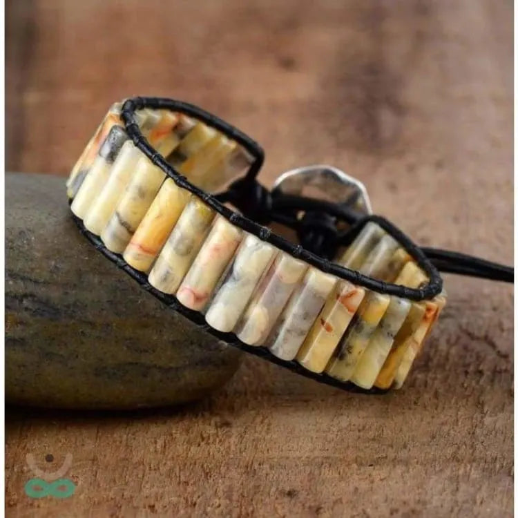 Pulsera de regulación de piedra lunar