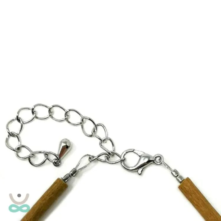 Pulsera de tobillo - Piedras de avellano y chakra