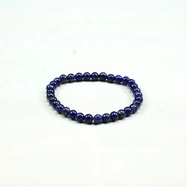 Pulsera delgada de lapislázuli