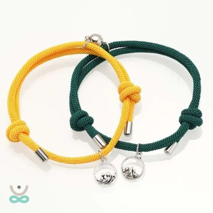 Pulsera dúo "Más allá de las montañas y los océanos"