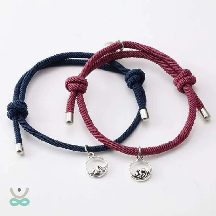 Pulsera dúo "Más allá de las montañas y los océanos"