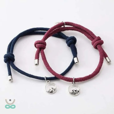 Pulsera dúo "Más allá de las montañas y los océanos"