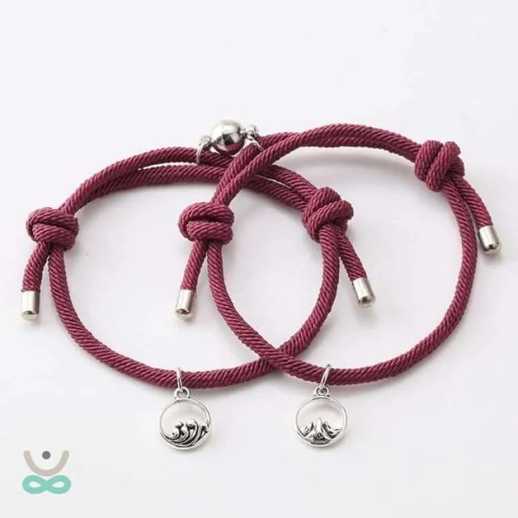 Pulsera dúo "Más allá de las montañas y los océanos"