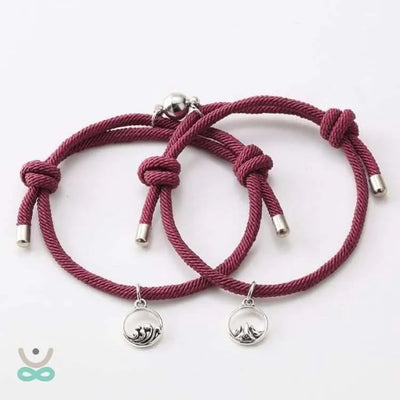 Pulsera dúo "Más allá de las montañas y los océanos"