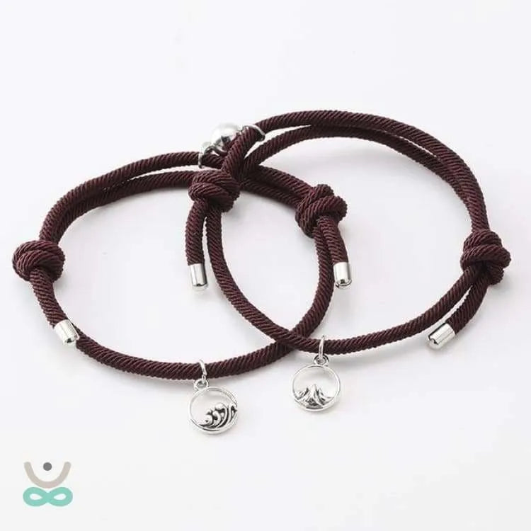 Pulsera dúo "Más allá de las montañas y los océanos"