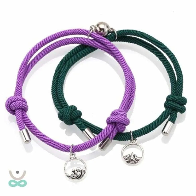 Pulsera dúo "Más allá de las montañas y los océanos"