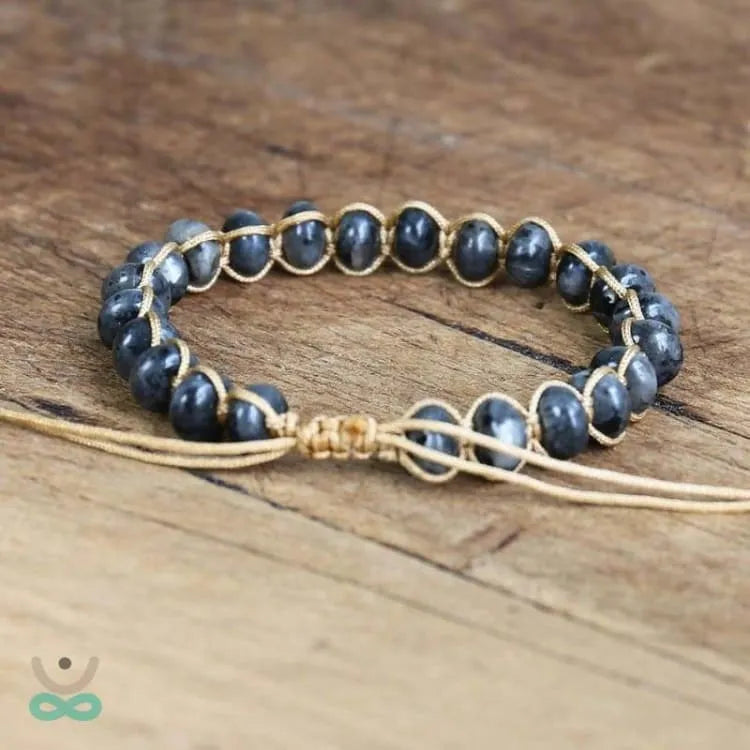 Pulsera "energía"en labradorita