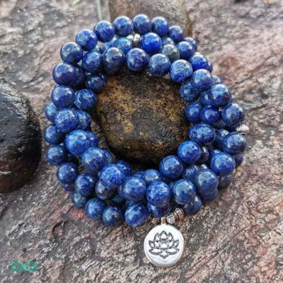 Pulsera mala de lapislázuli