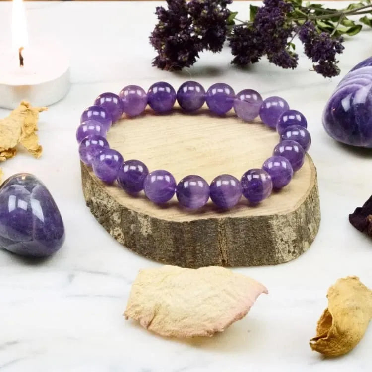 Pulsera para la purificación de la amatista