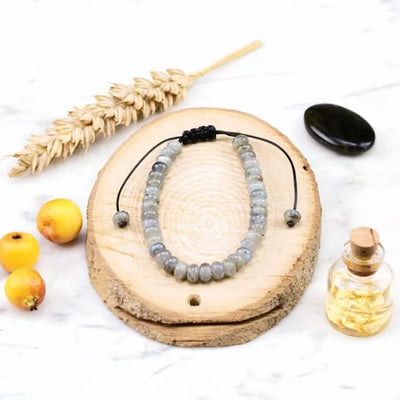 Pulsera "resiliencia" en labradorita