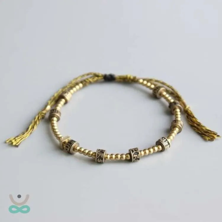 Pulsera tibetana "om mane padme um"