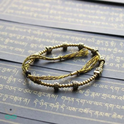 Pulsera tibetana "om mane padme um"
