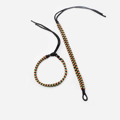 Pulseras rasta brasileñas mixtas