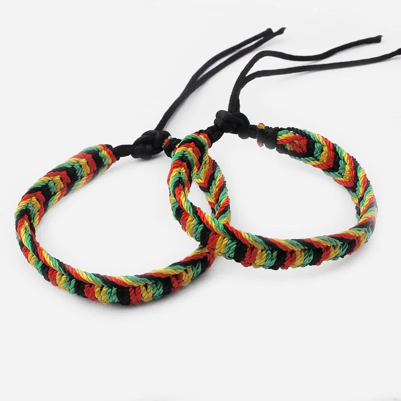 Pulseras rasta brasileñas mixtas