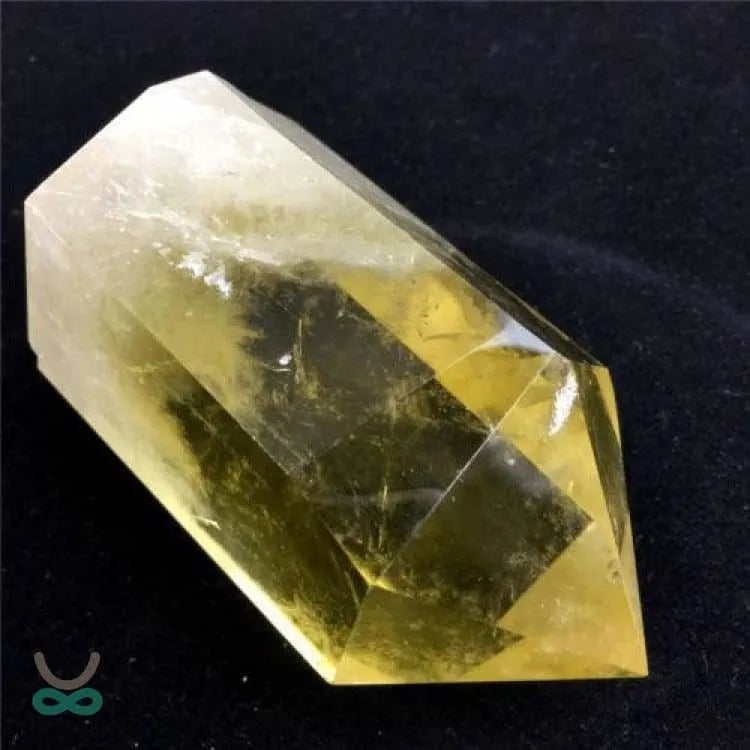 Punta Pulida de Citrino Africano – Claridad, Energía y Equilibrio