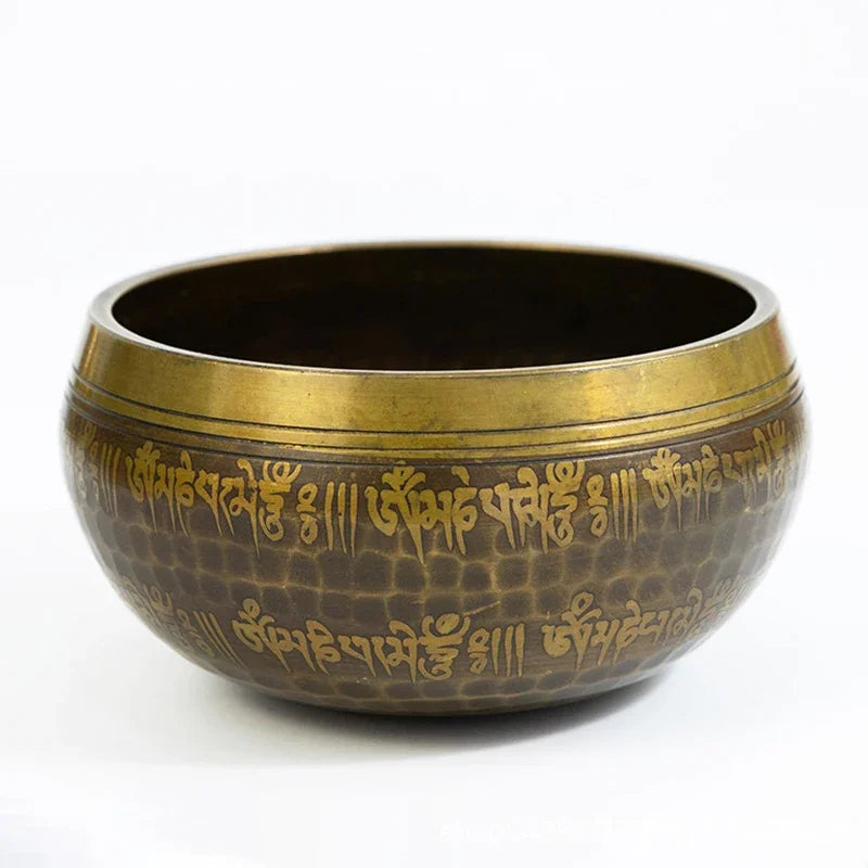 Himalayan Tibetan Singing Bowl with Mantras – Harmony, Vibration and Inner Healing