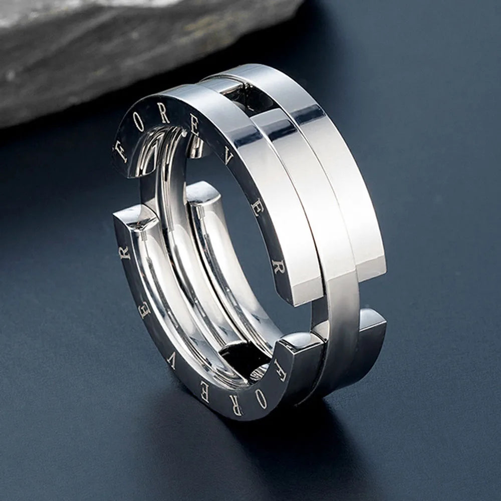 Anillo Zen León de Acero Inoxidable – Fuerza, Protección y Confianza Interior