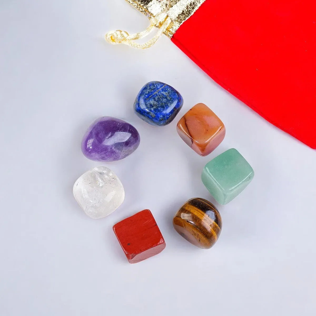 Set de Gemas Naturales 7 Chakras