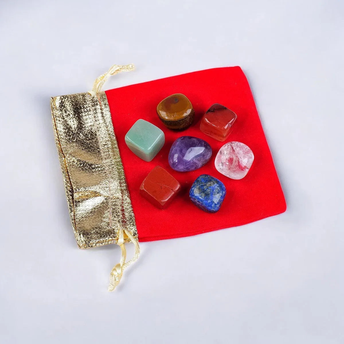Set de Gemas Naturales 7 Chakras