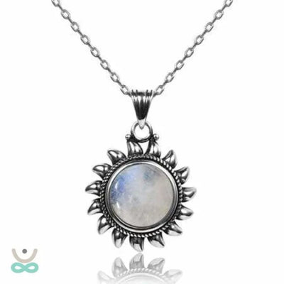 Talismán Sol de Piedra Lunar – Conexión y Energía Lunar