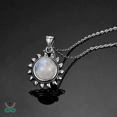 Talismán Sol de Piedra Lunar – Conexión y Energía Lunar