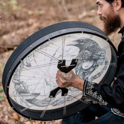 Tambor Chamánico Cuervo