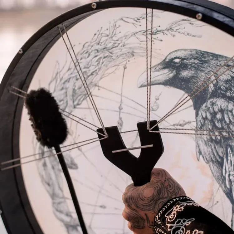 Tambor Chamánico Cuervo