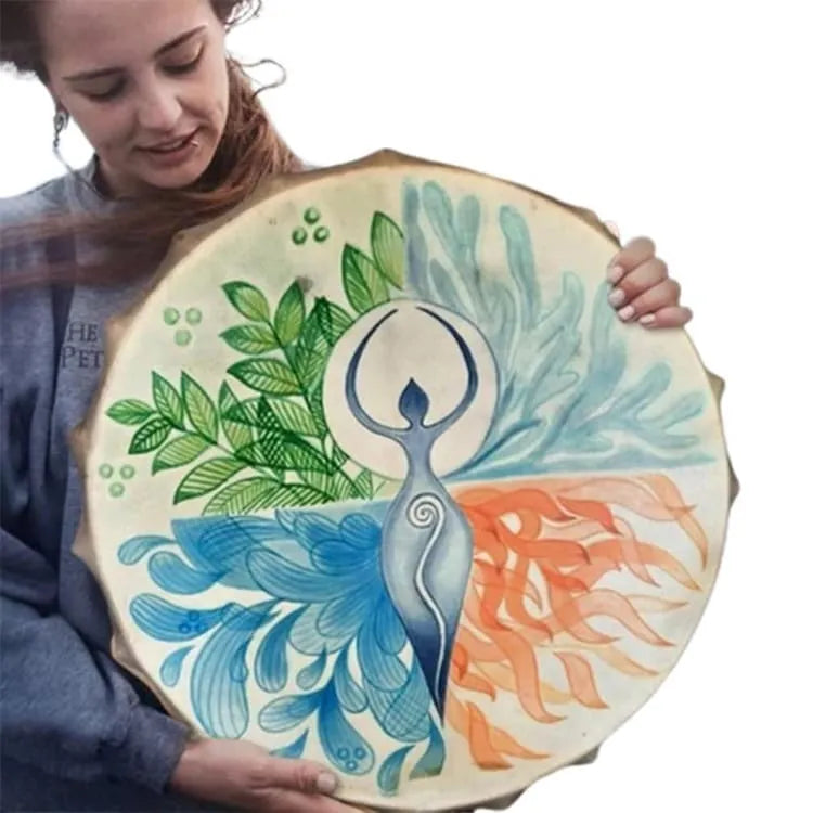 Tambor chamánico Pintura espiritual