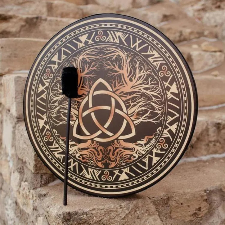 Tambor chamánico Triquetra