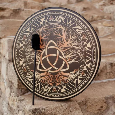 Tambor chamánico Triquetra