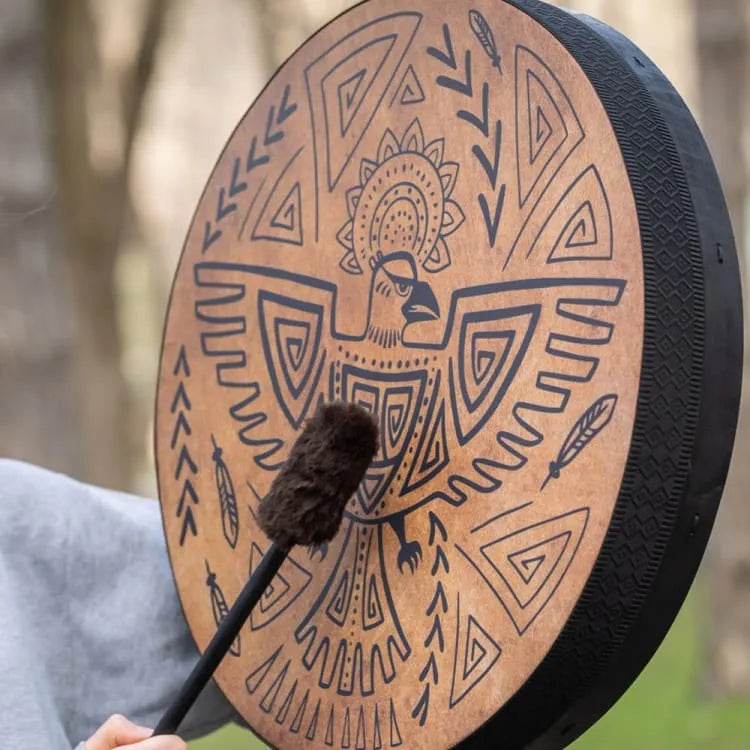 Tambor chamánico águila