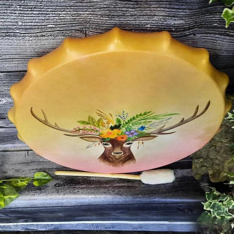 Tambor chamánico ciervo