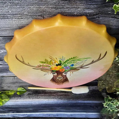 Tambor chamánico ciervo