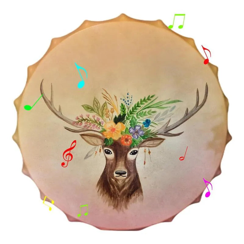 Tambor chamánico ciervo