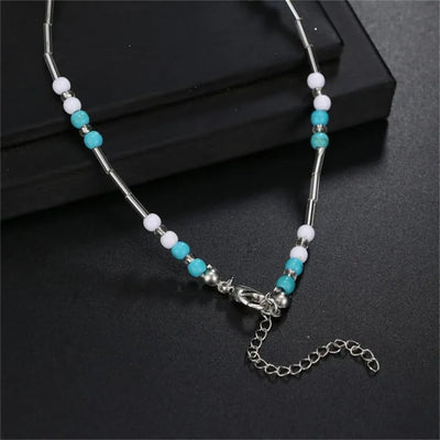 Tobillera Estrella de Mar Turquesa