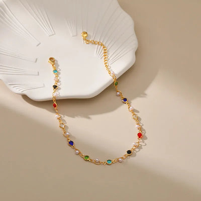 Tobillera de estilo étnico