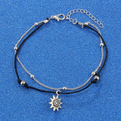 Tobillera de estrella vintage